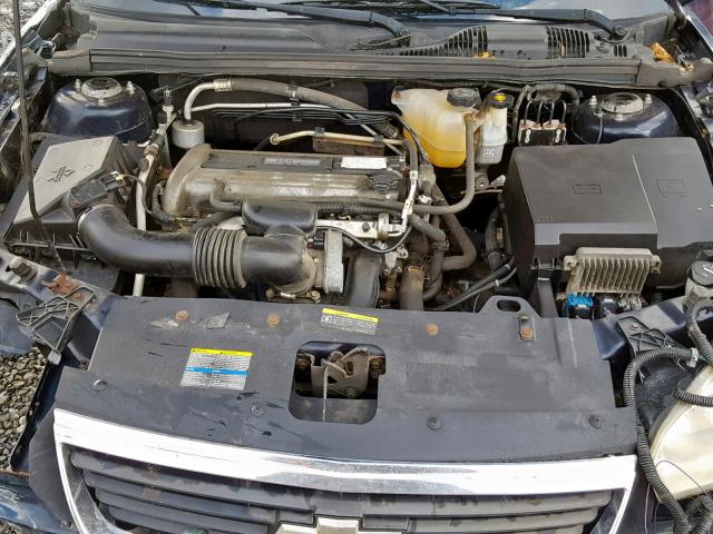 1G1ZS51F86F299916 - 2006 CHEVROLET MALIBU LS BLUE photo 7