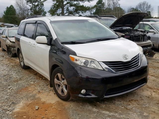 5TDKK3DC2DS319007 - 2013 TOYOTA SIENNA LE TWO TONE photo 1