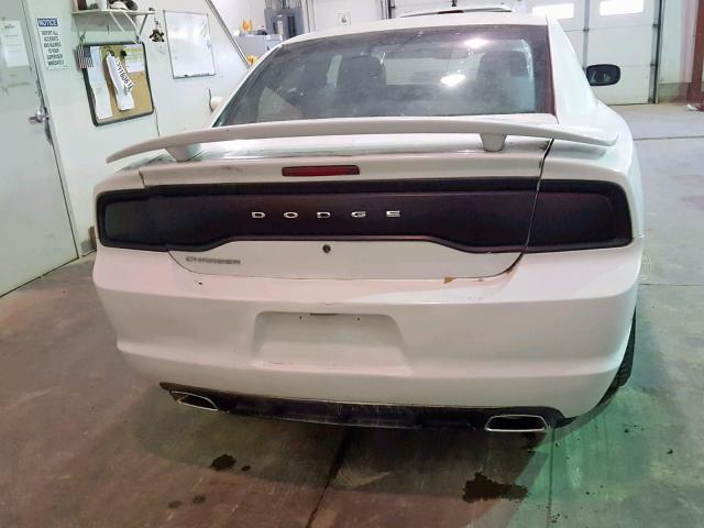 2C3CDXAG3CH284430 - 2012 DODGE CHARGER PO WHITE photo 9