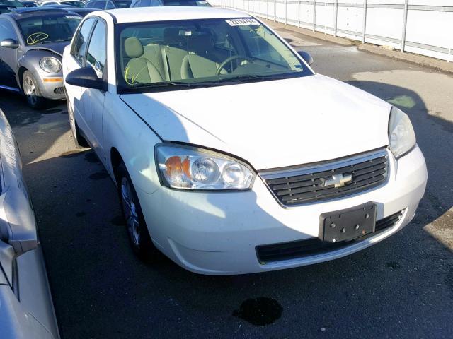 1G1ZS58N47F291276 - 2007 CHEVROLET MALIBU LS Ақ фото 1
