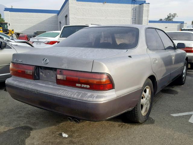 JT8GK13T3R0024244 - 1994 LEXUS ES 300 CHARCOAL photo 4