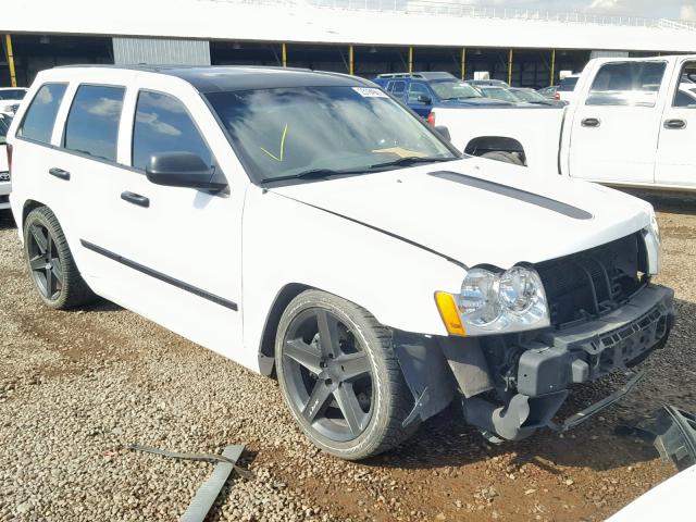 1J8HR78327C557915 - 2007 JEEP GRAND CHER WHITE photo 1