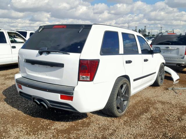 1J8HR78327C557915 - 2007 JEEP GRAND CHER WHITE photo 4