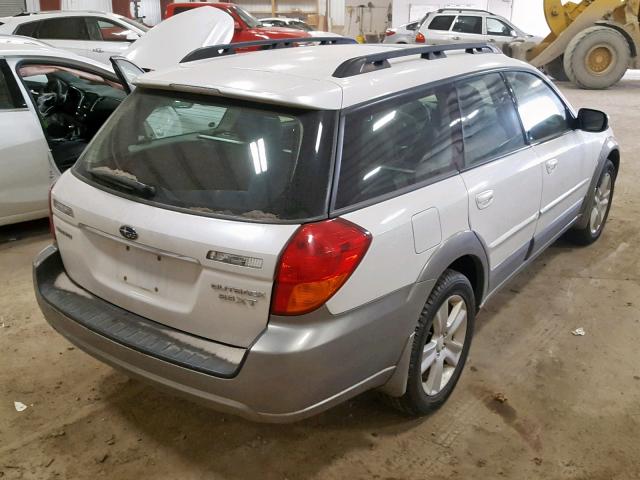 4S4BP67C756312937 - 2005 SUBARU LEGACY OUT WHITE photo 4