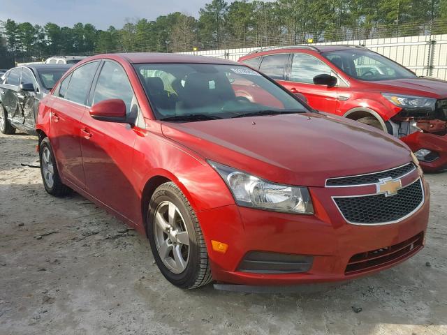 1G1PC5SB5E7194596 - 2014 CHEVROLET CRUZE LT BURGUNDY photo 1