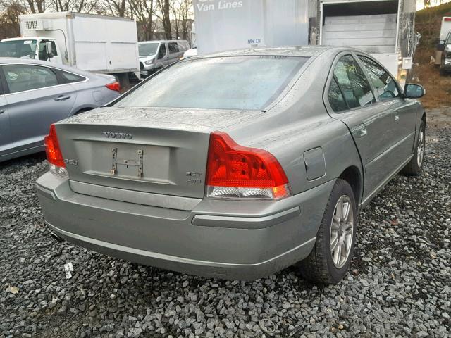 YV1RH592182687050 - 2008 VOLVO S60 2.5T GREEN photo 4