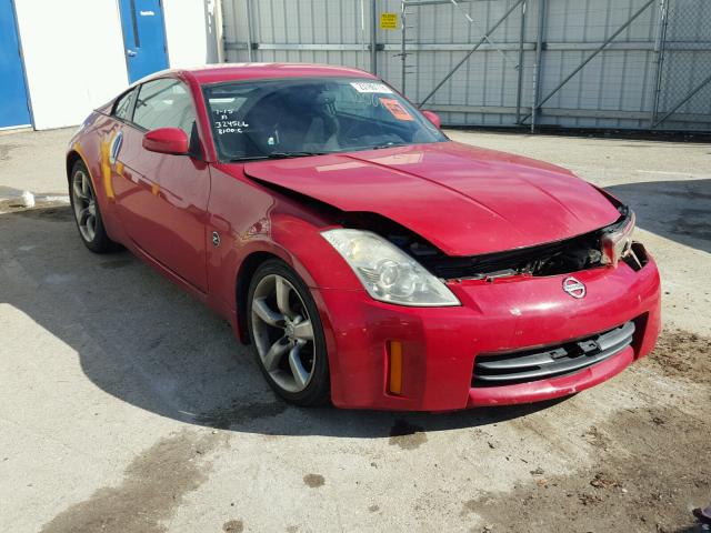 JN1AZ34D96M305834 - 2006 NISSAN 350Z COUPE RED photo 1