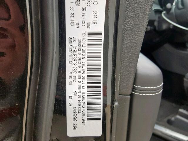 1C4RDJEG2FC917827 - 2015 DODGE DURANGO CI 黑色 照片 10