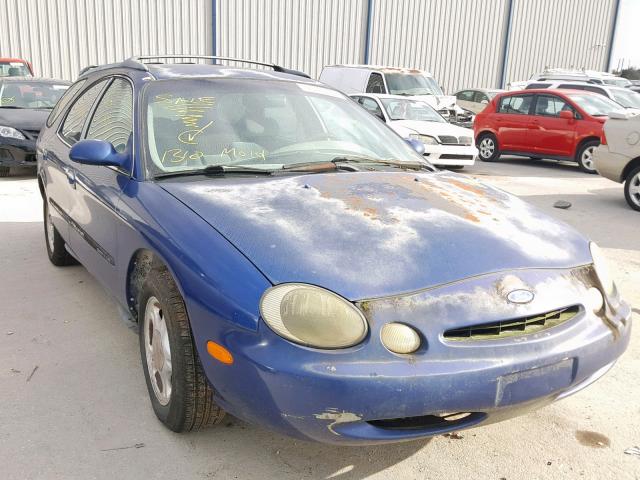 1FALP57U2TA240539 - 1996 FORD TAURUS GL BLUE photo 1