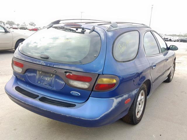 1FALP57U2TA240539 - 1996 FORD TAURUS GL BLUE photo 4