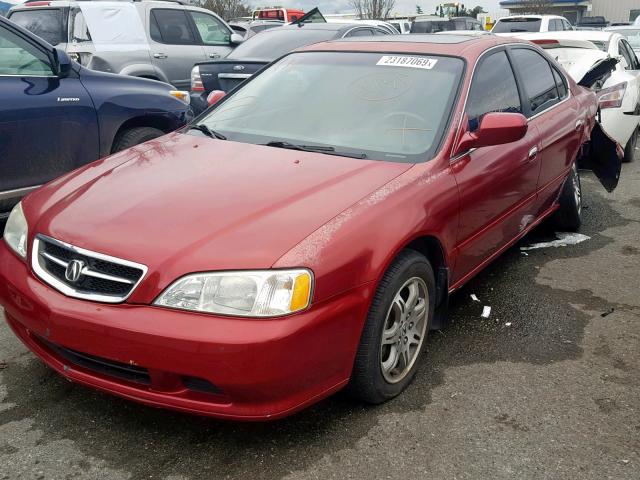 19UUA5642XA010590 - 1999 ACURA 3.2TL RED photo 2