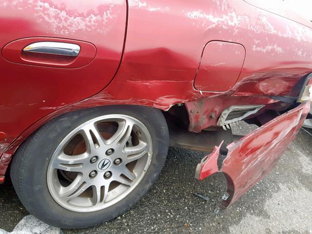 19UUA5642XA010590 - 1999 ACURA 3.2TL RED photo 9