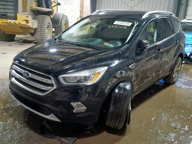 1FMCU9JD7HUE21494 - 2017 FORD ESCAPE TIT BLACK photo 2