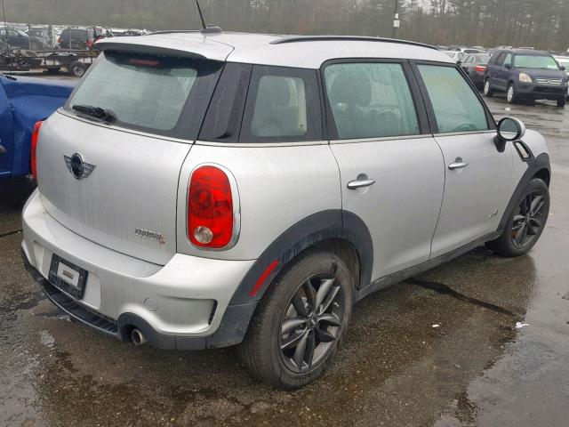 WMWZC5C52CWM14270 - 2012 MINI COOPER S C SILVER photo 4