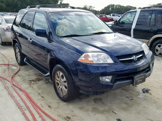 2HNYD18683H537067 - 2003 ACURA MDX TOURIN BLUE photo 1