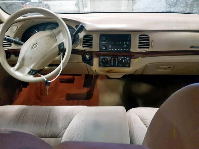 2G1WF52E439421690 - 2003 CHEVROLET IMPALA TAN photo 9