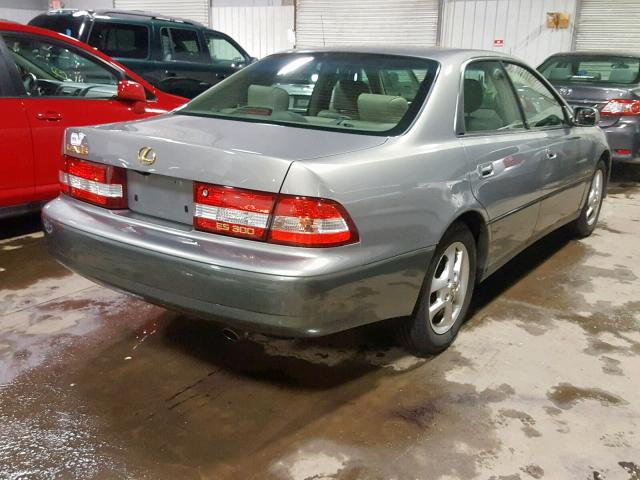 JT8BF28G9Y5082909 - 2000 LEXUS ES 300 GRAY photo 4