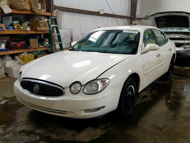 2G4WF532851347649 - 2005 BUICK ALLURE CX WHITE photo 2