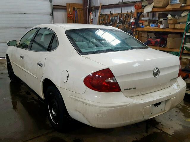 2G4WF532851347649 - 2005 BUICK ALLURE CX WHITE photo 3