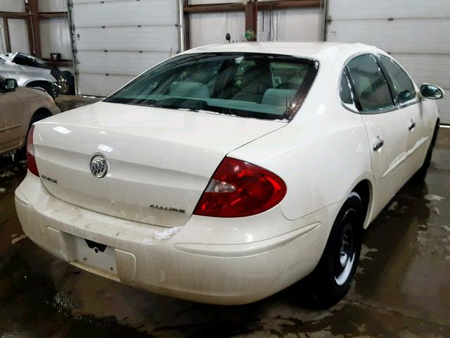 2G4WF532851347649 - 2005 BUICK ALLURE CX WHITE photo 4