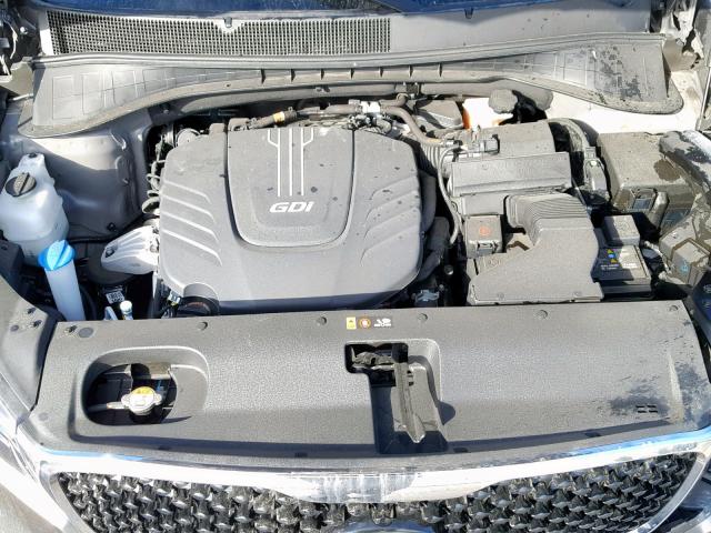 5XYPH4A53JG361680 - 2018 KIA SORENTO EX 灰色 照片 7