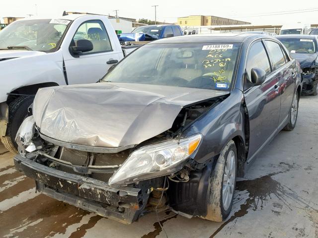 4T1BK3DB9CU440811 - 2012 TOYOTA AVALON BAS GRAY photo 2