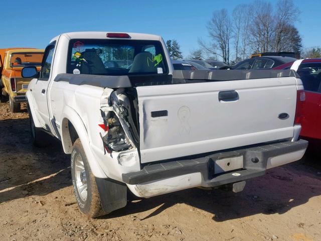 1FTYR10U42TA68949 - 2002 FORD RANGER WHITE photo 3