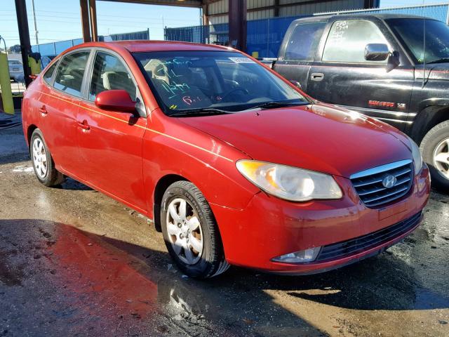 KMHDU46DX8U362716 - 2008 HYUNDAI ELANTRA GL Бордовый фото 1