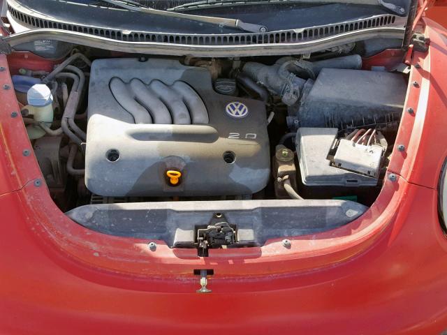 3VWCC21CXXM408096 - 1999 VOLKSWAGEN NEW BEETLE 红色 照片 7