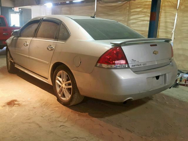 2G1WC5E35C1334415 - 2012 CHEVROLET IMPALA LTZ SILVER photo 3