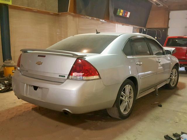 2G1WC5E35C1334415 - 2012 CHEVROLET IMPALA LTZ SILVER photo 4