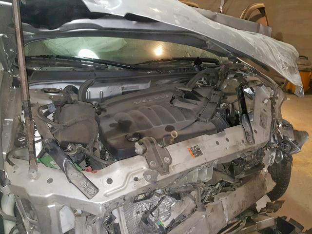 2G1WC5E35C1334415 - 2012 CHEVROLET IMPALA LTZ SILVER photo 7