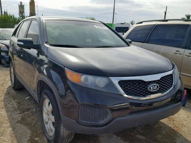 5XYKT3A10CG274175 - 2012 KIA SORENTO BA BLACK photo 1