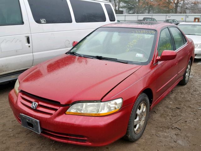 1HGCG66871A057074 - 2001 HONDA ACCORD EX RED photo 2