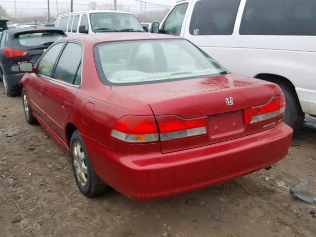 1HGCG66871A057074 - 2001 HONDA ACCORD EX RED photo 3