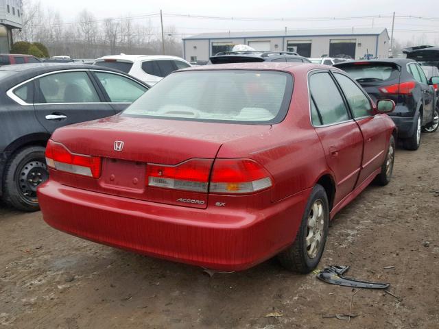 1HGCG66871A057074 - 2001 HONDA ACCORD EX RED photo 4