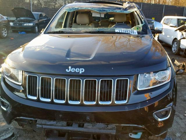 1C4RJFBG3EC334997 - 2014 JEEP GRAND CHER BLACK photo 9