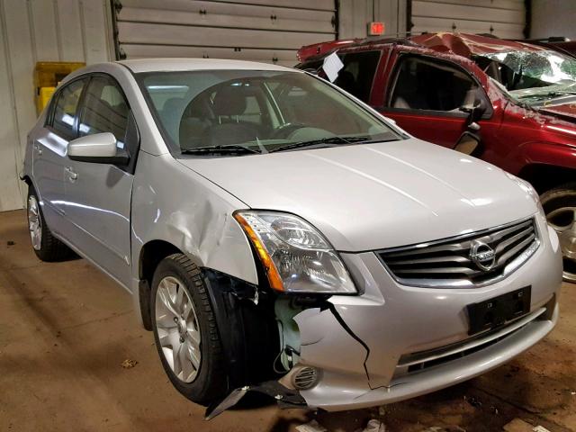 3N1AB6APXAL718420 - 2010 NISSAN SENTRA 2.0 SILVER photo 1