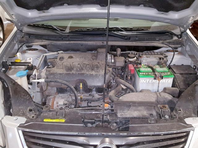 3N1AB6APXAL718420 - 2010 NISSAN SENTRA 2.0 SILVER photo 7