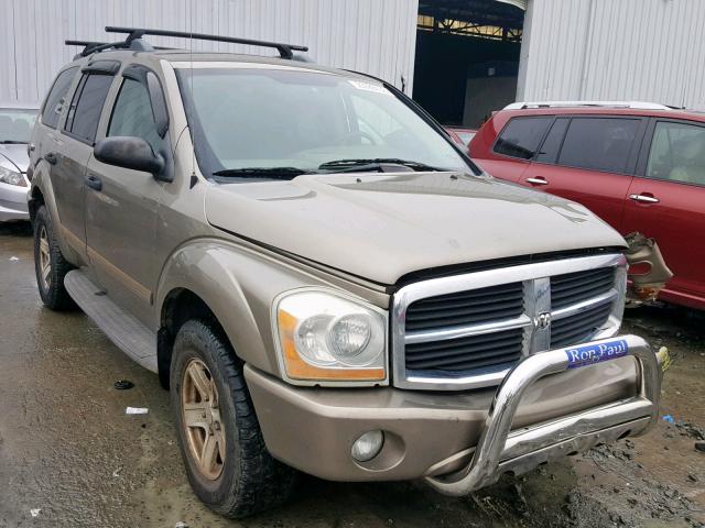 1D4HB48D64F142290 - 2004 DODGE DURANGO SL BROWN photo 1