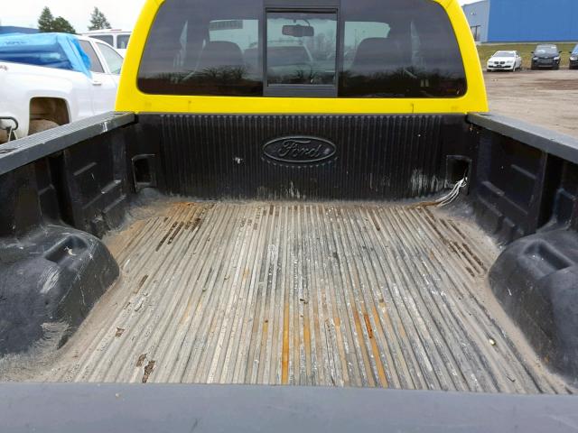 1FTWX33RX8EB96707 - 2008 FORD F350 SUPER YELLOW photo 6