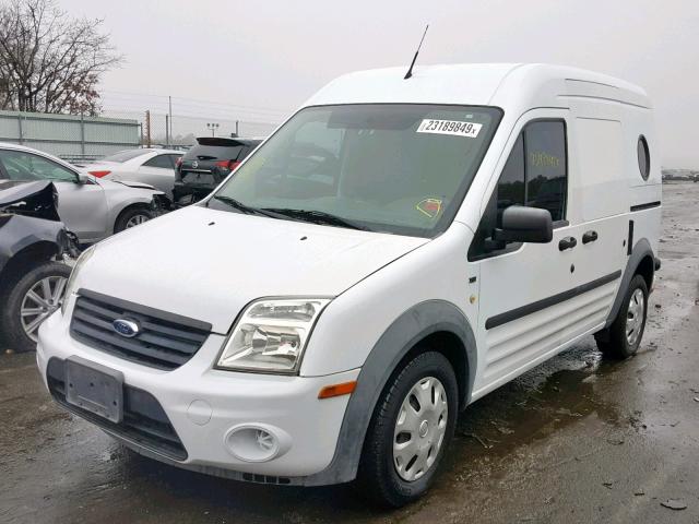 NM0LS7DN3DT149669 - 2013 FORD TRANSIT CO WHITE photo 2