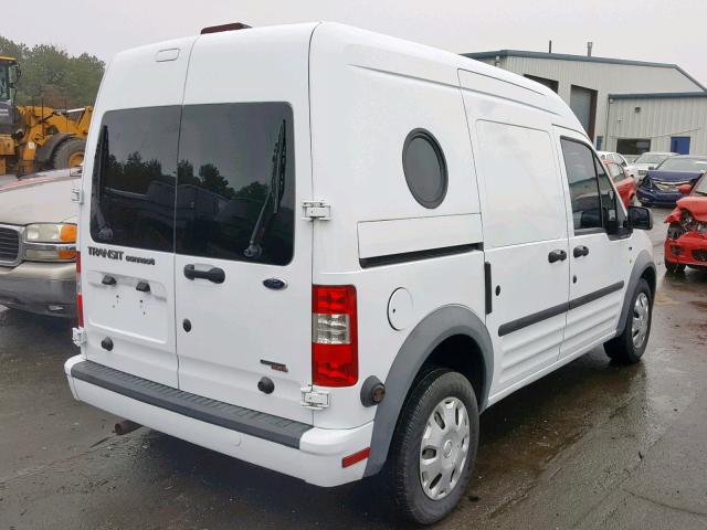 NM0LS7DN3DT149669 - 2013 FORD TRANSIT CO WHITE photo 4