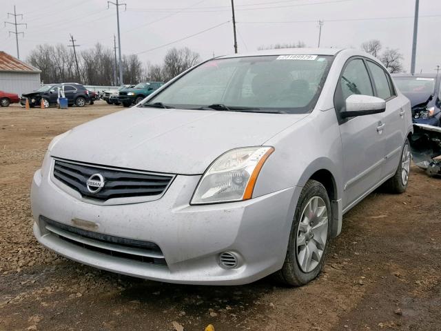 3N1AB6AP4AL618314 - 2010 NISSAN SENTRA 2.0 SILVER photo 2