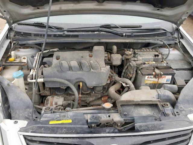 3N1AB6AP4AL618314 - 2010 NISSAN SENTRA 2.0 SILVER photo 7