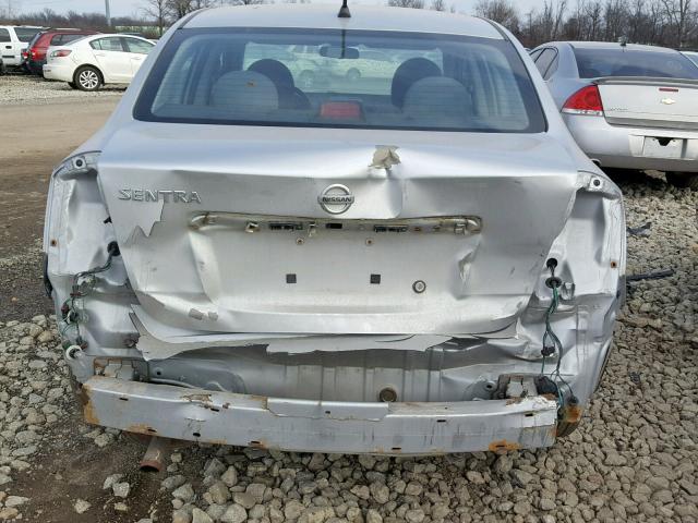 3N1AB6AP4AL618314 - 2010 NISSAN SENTRA 2.0 SILVER photo 9