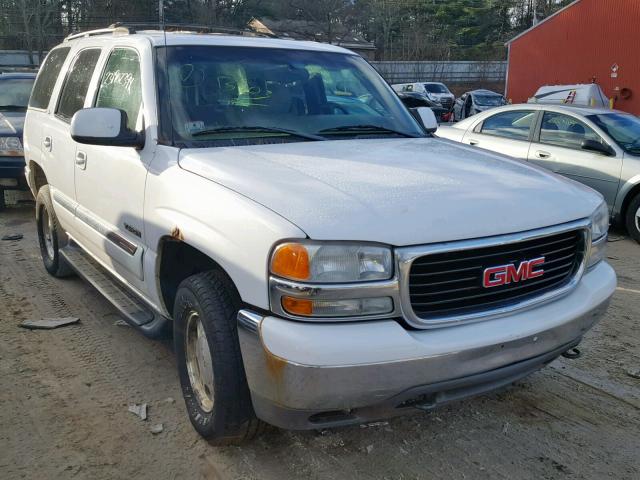 1GKEK13T51R170724 - 2001 GMC YUKON WHITE photo 1