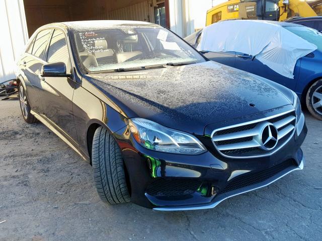 WDDHF5KB3GB193181 - 2016 MERCEDES-BENZ E 350 BLACK photo 1