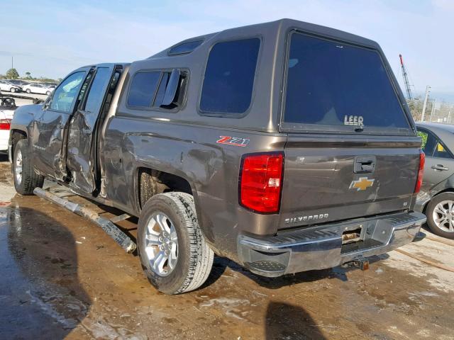 1GCRCREC0EZ333310 - 2014 CHEVROLET SILVERADO 棕色 照片 3