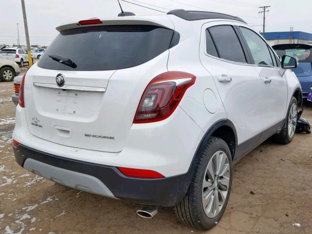 KL4CJASB0HB009726 - 2017 BUICK ENCORE PRE WHITE photo 4